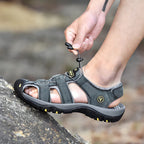 Men's Leather Hiking Sandals